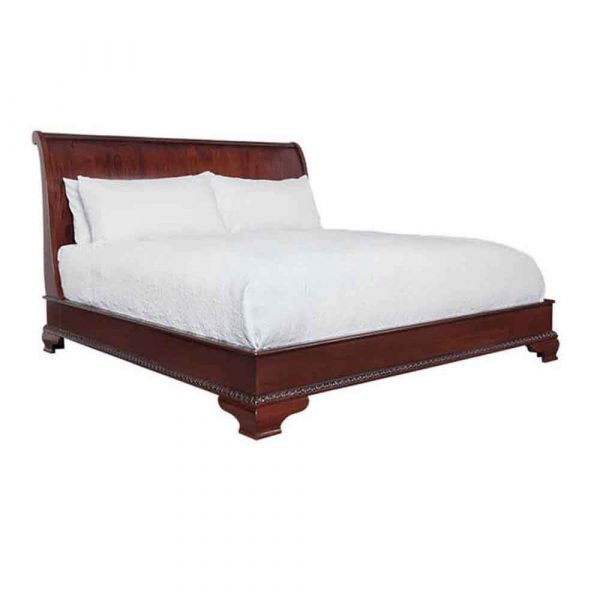 Sleigh Bed New no foot end