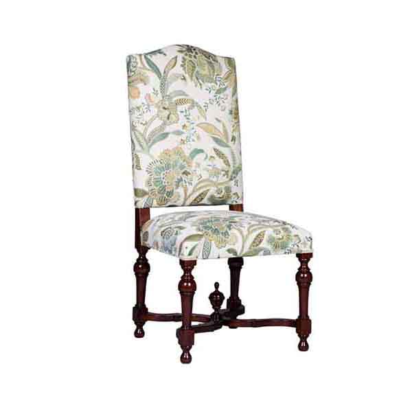 French Stretcher Side Chair