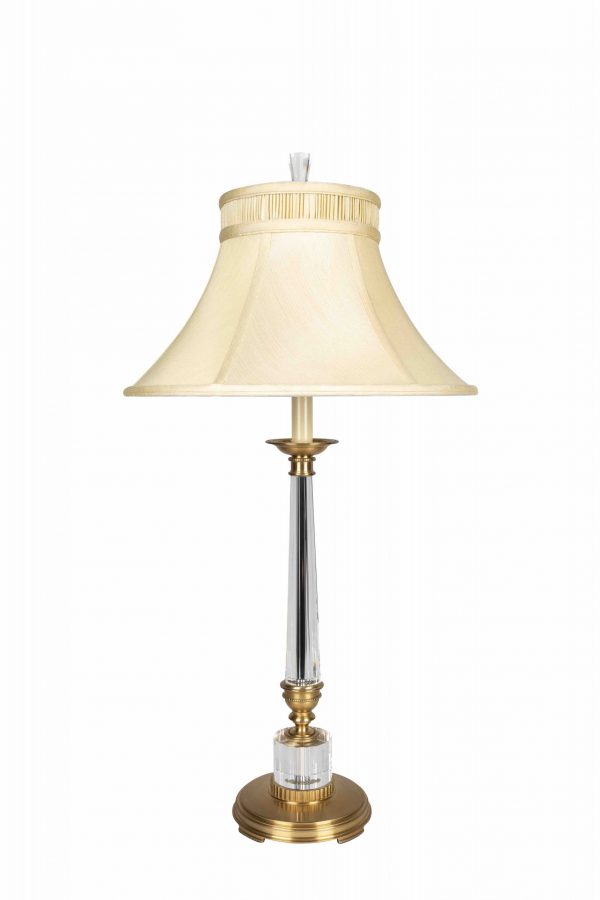 Antiqued Brass Lamp