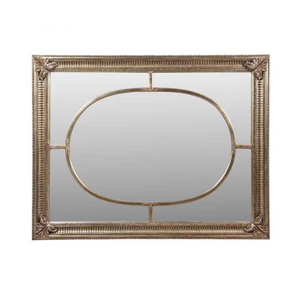 Oval Multi Mirror Fully Gilded